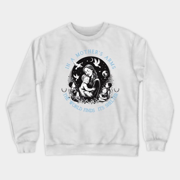 Children's Rights Crewneck Sweatshirt by Caos Maternal Creativo